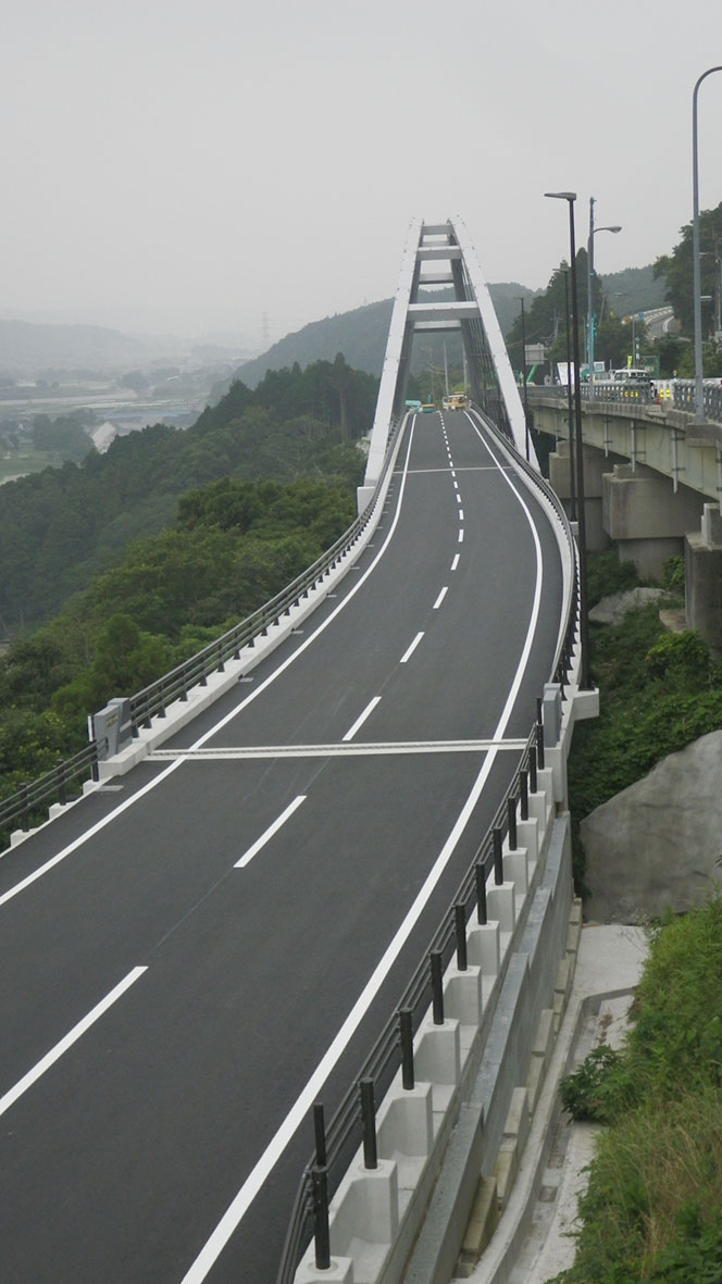 橋梁用防護柵