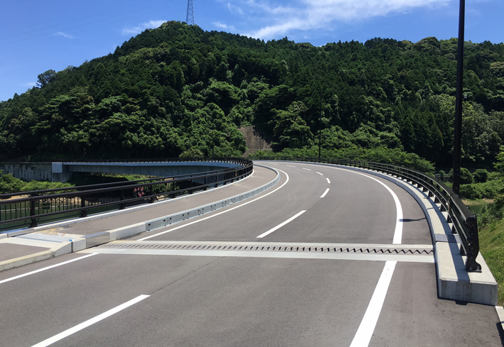 藤平ダム橋【橋梁用防護柵】