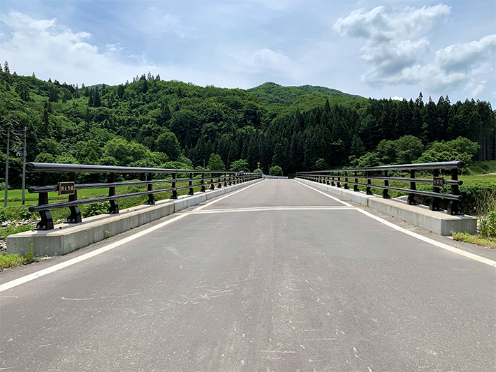 新大然橋【橋梁用防護柵】