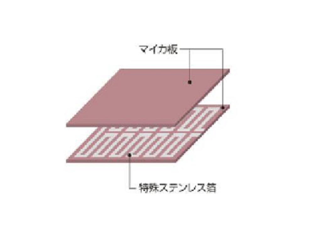 デジタルマイカサーミックヒーター