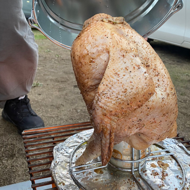 ビア缶チキンの画像