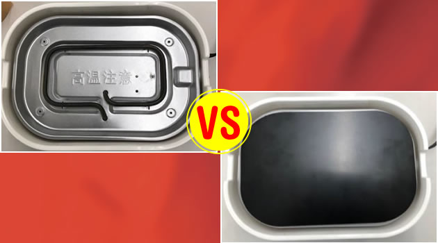 シーズヒーター VS マイカヒーター ホットプレート対決!